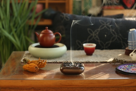 北京-香炉-香薰-茶壶-桌面 图片素材