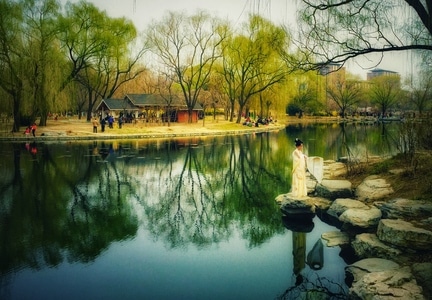 风光-风景-公园-色彩-春天 图片素材