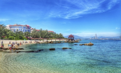光影-海景-海岛-海南-景观 图片素材