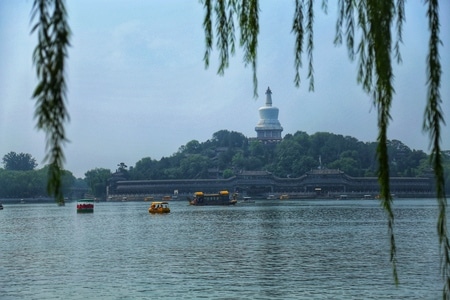 风光-色彩-夏日-公园-北海公园 图片素材