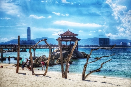 蓝-色彩-风景-风光-纪实 图片素材