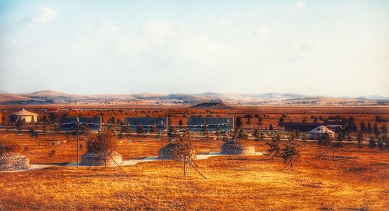 旅行-旅拍-大汗行宫-景观-风景 图片素材