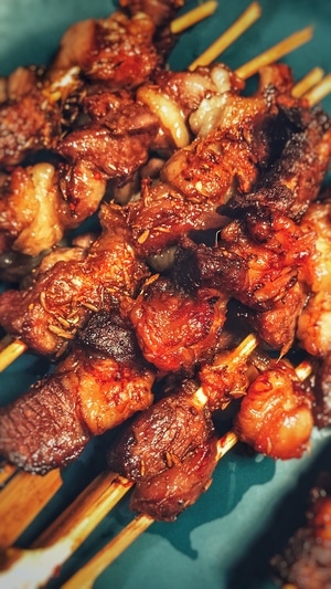 美食-羊肉串-色彩-美食汇-纪实 图片素材