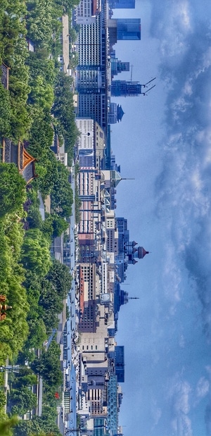 你好七月-城色-色彩-风光-风景 图片素材