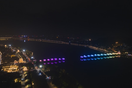 夜色-繁华-夜景-宅家-晚上 图片素材