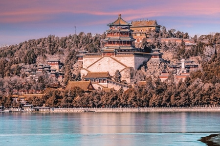 北京-颐和园-颐和园-古建筑-风景 图片素材