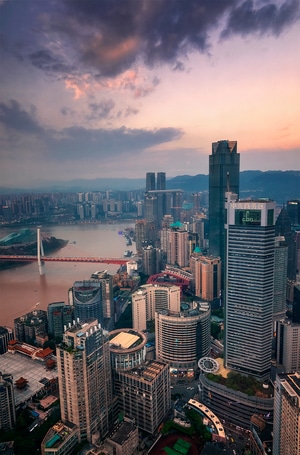 城市风光-城市夜景-都市-重庆-城市 图片素材