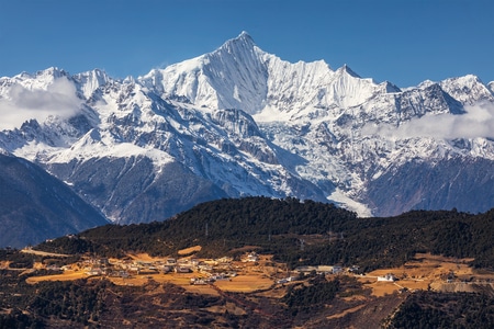 我的2019-梅里雪山-风光-雪山-山峰 图片素材