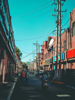 街头摄影-人文纪实-呼和浩特市-道路-街道 图片素材