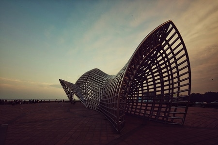 建筑-随拍-钢铁雕塑-钢铁雕塑-建筑 图片素材