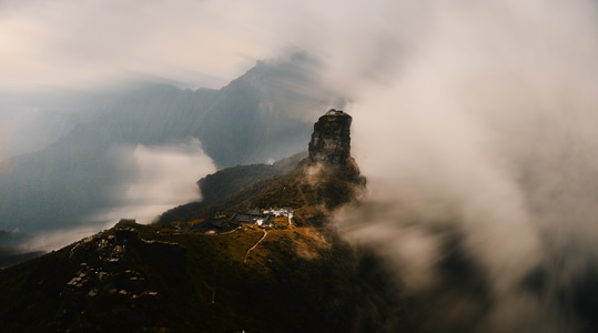 风光-高山-风景-梵净山-山 图片素材