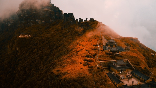 高原-山-风光-风景-高山 图片素材