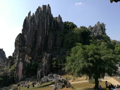 喀斯特地貌-随拍-mate10-旅行-自然 图片素材