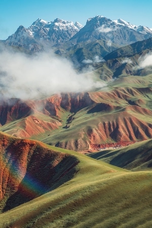 风光-色彩-旅行-卓尔山-山 图片素材