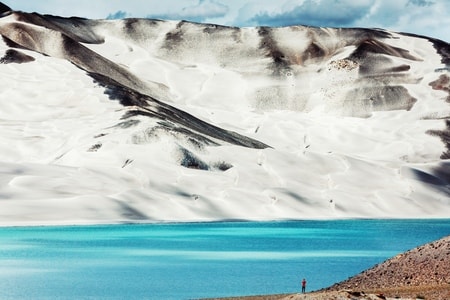 风光-旅行-风景-帕米尔高原-白沙湖 图片素材