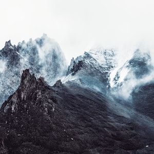 风景-色彩-风光-雪山-风景 图片素材