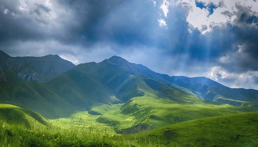 群山-旅游-色彩-光影-远眺 图片素材