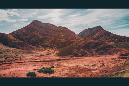 我的六月-自然风光-丹霞地貌-地质构造-地理 图片素材