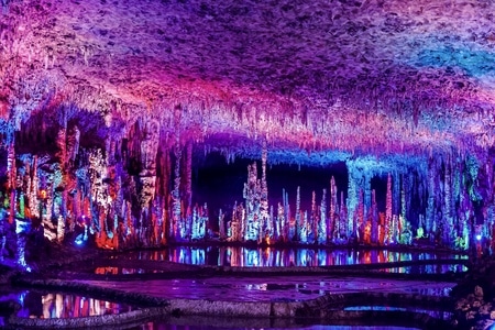 我的2019-兴文石海-旅游-光影-湖泊 图片素材