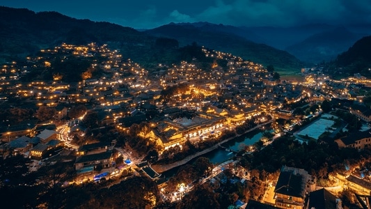 风光-夜景-灯火-旅拍-自驾游 图片素材