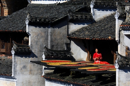 风光-房屋-屋檐-建筑-房檐 图片素材