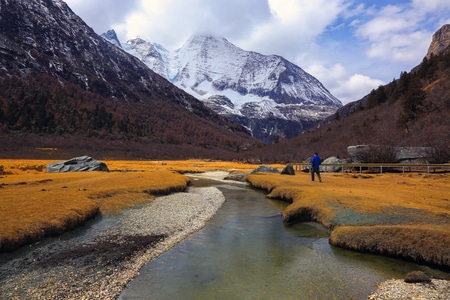 风光-山谷-谷地-风景-自然 图片素材
