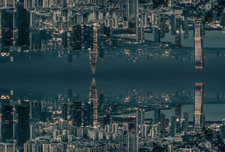 摄会主义-全景图-全景-城市秘境-深圳 图片素材