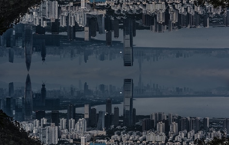 摄会主义-全景图-全景-城市秘境-深圳 图片素材