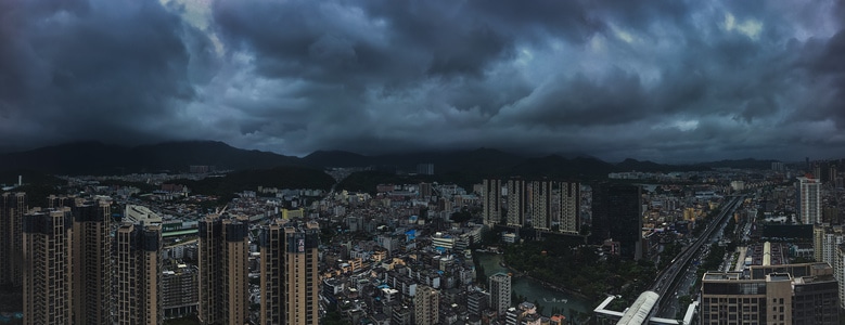 摄会主义-全景图-全景-城市秘境-深圳 图片素材