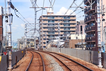 旅行-轨道-道路-路轨-城市 图片素材