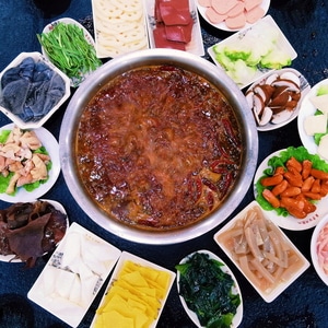 手机摄影-重庆-复工-火锅-食物 图片素材
