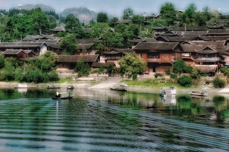 手机摄影-尘世烟火-山寨-村庄-村落 图片素材