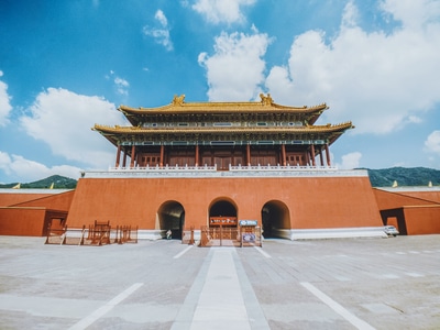 风光-横店-手机摄影-建筑-寺庙 图片素材
