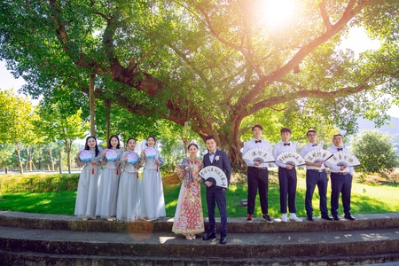 人像-温州-婚礼-婚礼-新人 图片素材