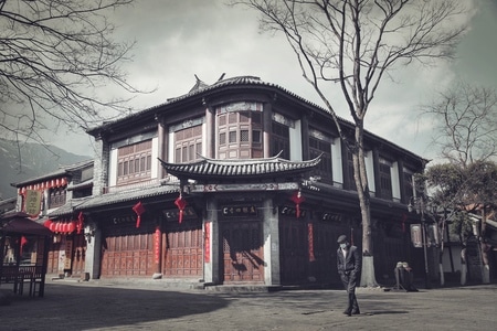 启动一级响应大理老百姓的生活-旅行-年味-云南游-大年初六的大理 图片素材