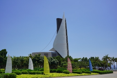 风光-厦门-蓝天-公园-风景 图片素材