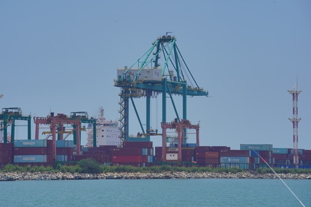 码头-经济-大海-港口-码头 图片素材