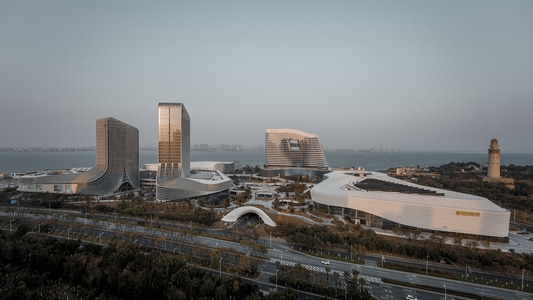 风光-建筑-厦门-五通码头-五通灯塔 图片素材