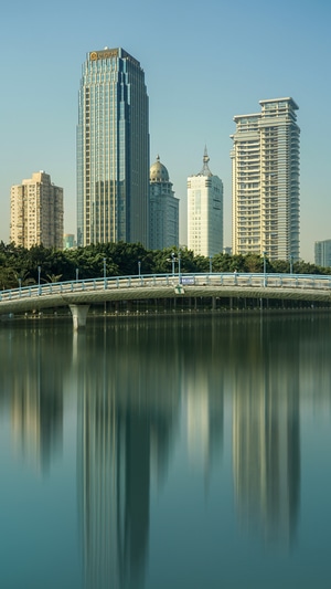 风光-建筑-厦门风光-白鹭洲公园-厦门禹州广场 图片素材