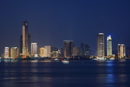 厦门-70周年摄影大赛-70周年城市-夜景-都市 图片素材