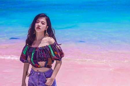 人像-旅拍-潜水-旅游-女孩 图片素材