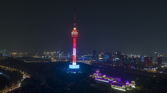 建筑-武汉-国庆节-风光-城市 图片素材