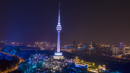 城市风光-城市-风光-国庆节-武汉 图片素材