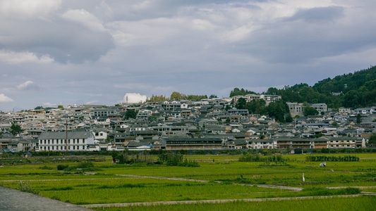古镇-风景-和顺-云南-旅行 图片素材