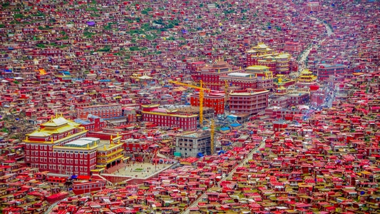 旅行-自驾-色达-风景-风光 图片素材