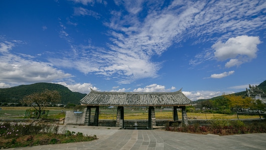 古镇-风景-和顺-云南-旅行 图片素材