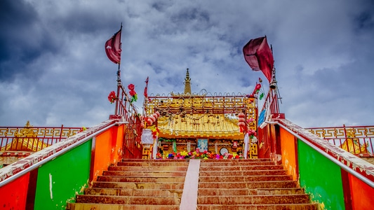 旅行-自驾-色达-风景-风光 图片素材