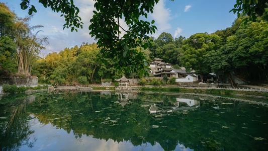 古镇-风景-和顺-云南-旅行 图片素材