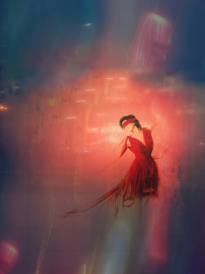 深夜摄影教室-手机摄影-合成-mppa视界-女人 图片素材