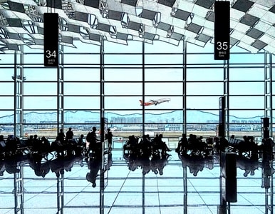旅行-人生-深圳-宝安机场-室外 图片素材